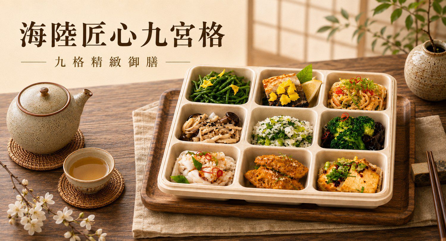 海陸匠心九宮格 菜單