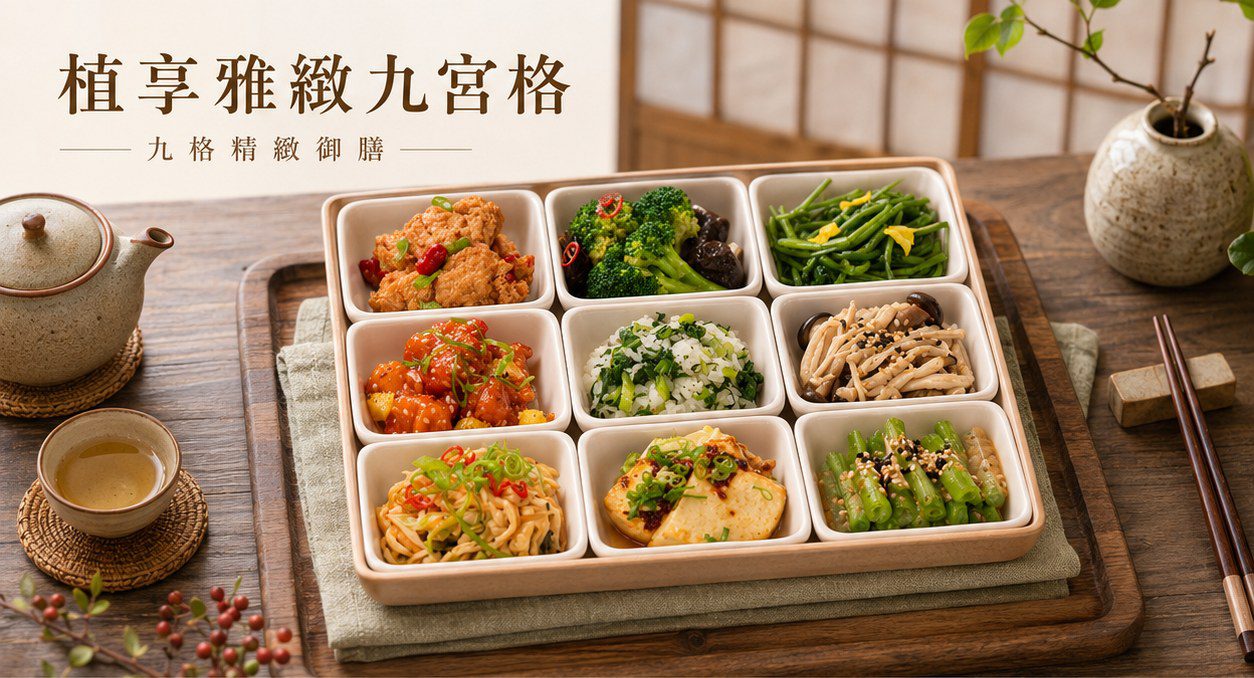 植享雅緻九宮格 菜單