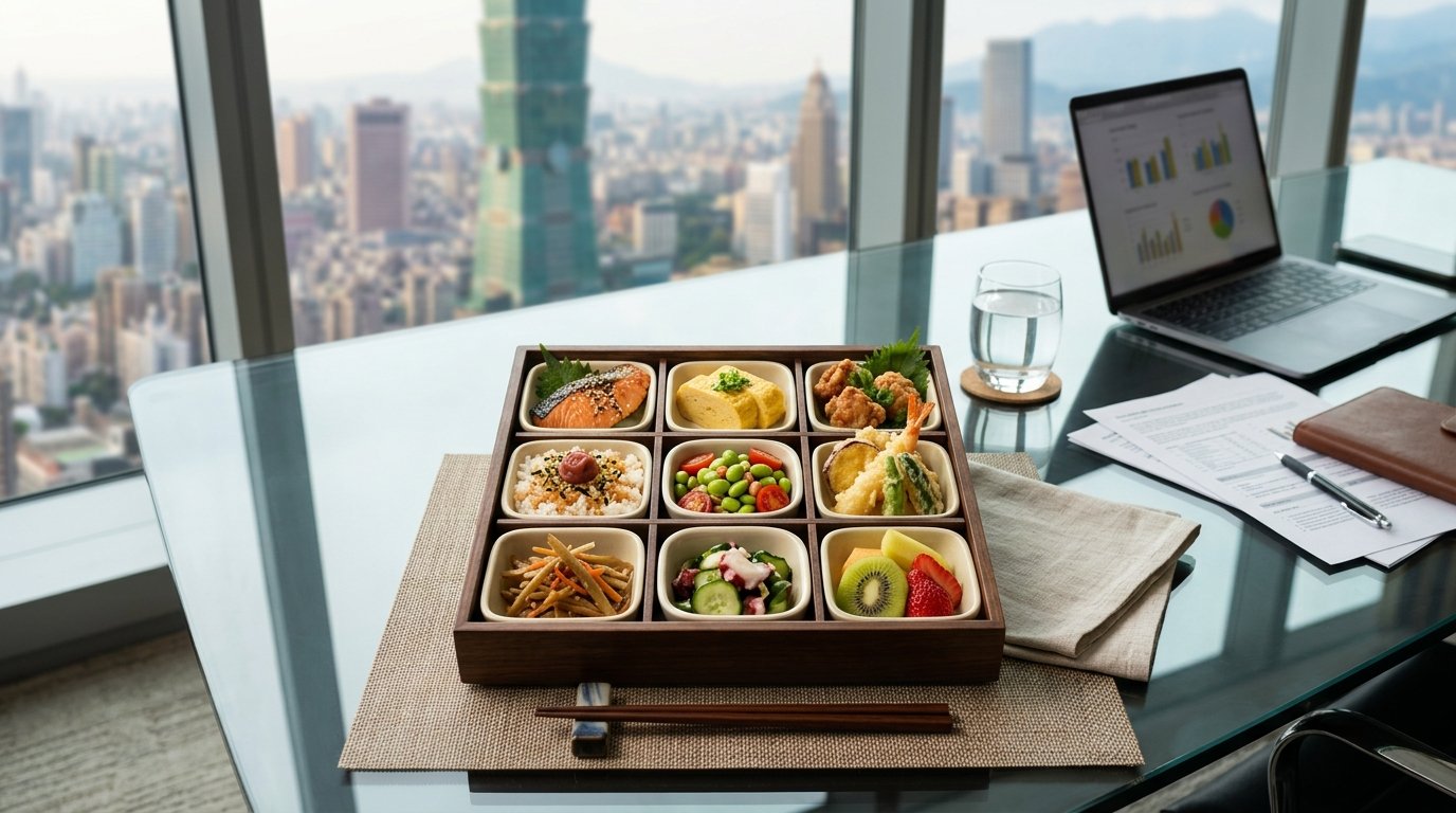 台北會議餐點 九宮格便當